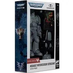 Фігурка Warhammer 40K Assault Intercessor Sergeant - Blood Angel - Artist Proof 7in (Вархамер 40К) - мініатюра 8