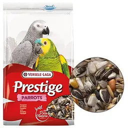 Корм для великих папуг Versele-Laga Prestige Parrots Верселе-Лага Престиж зернова суміш 1 кг (217955)
