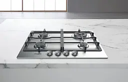 Варильна поверхня газова Whirlpool TKRL661IXEU 60 см чугун - мініатюра 2