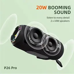 Портативна акустика Hopestar P26 Pro 20W Black [171999] - мініатюра 2