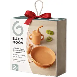 Дитячий набір посуду Babymoov Little Arty силіконовий (A005410)