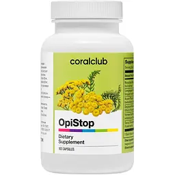 ОпіСтоп Корал Клаб, 100 капсул | OpiStop Coral Club