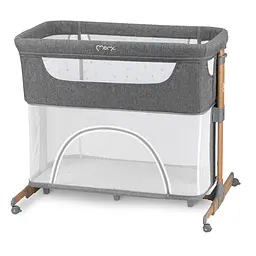 Ліжечко дитяче прямокутне MoMI Smart Bed 4in1 Grey (ŁÓŻE00002) - мініатюра 2