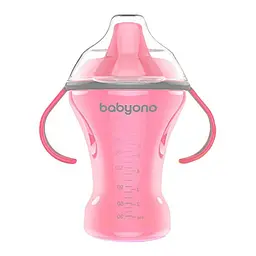 Поїлка непроливайка з твердим носиком 260 мл. 6+ "Natural nursing" Babyono