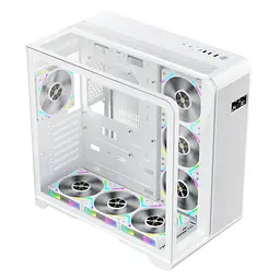 Корпус 1stPlayer RT7 White без БЖ (RT7-WH) Без БП - мініатюра 5