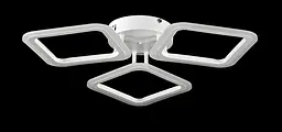 Люстра стельова LED Splendid Ray L2929/3BIG, 66W, білий, сучасний стиль, з пультом, 3 лампи, димер, 53 см