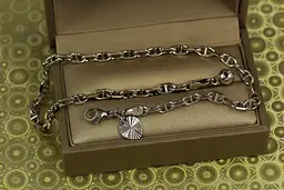 Браслет Xuping Jewelry на ногу молот 27 см 4 мм сріблястий