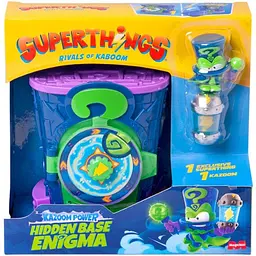 Дитячий ігровий набір Littlest Pet Shop "Прихована База Енігма" SuperThings PSTSP112IN230 серії "Kazoom Power"