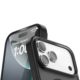 Чохол Ummi Colorful with MagSafe для Apple iPhone 17 Pro Max (6.9) Чорний / Black - мініатюра 7