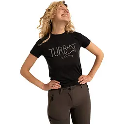 Футболка жіноча Turbat Magic Logo SS Women XL Чорний