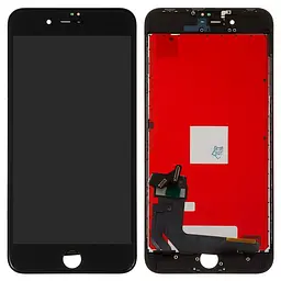 Дисплей для iPhone 8 Plus, чорний, з рамкою, , Tianma