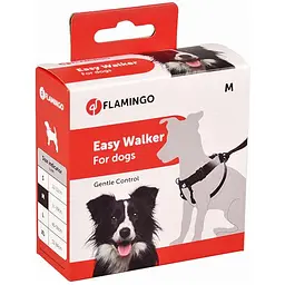 Flamingo Easy Walker фламінго ізі вокер тренувальна шлейка для собак, нейлон