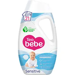 Рідкий заcіб для прання Teo Bebe Gentle & Clean Sensitive дитячий 945 мл