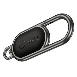 Пошуковий трекер брелок Hoco E91J Tiger smart anti-lost (Keychain) чорний - мініатюра 2