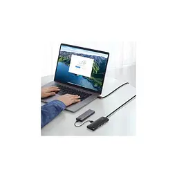 Концентратор Baseus USB 3.0 to 4xUSB 3.0 1.0m black (WKQX030101) - мініатюра 4