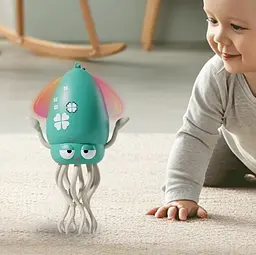 Танцюючий восьминіг Squid Electric Dance музична іграшка для дітей Зелений - мініатюра 8