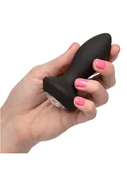 Анальна пробка Calexotics Petite Crystal Probe, 9.5 см (чорний) - мініатюра 5