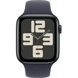 Смарт-годинник Apple Watch SE 2 GPS 40mm Midnight Alu. Case w. Midnight Sport Band - S/M (MXE73) - мініатюра 2