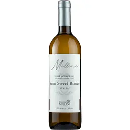 Вино Millini Semi Sweet Bianco IGT біле, напівсолодке 13% 0.75 л