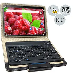 Планшет-телефон Hoozo S 232 LTE 2/32 4G Black + Чохол із Bluetooth клавіатурою - мініатюра 2