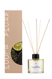 Аромадифузор для дому Aroma Bloom Green Tea & Citrus Зелений чай та цитрус 100 мл - мініатюра 2
