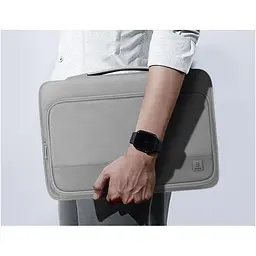 Сумка для ноутбука WiWU Cozy Classic Sleeve Series MacBook 14` Gray [151949] - мініатюра 3