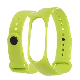 Ремінець силіконовий для Xiaomi Mi Band 3/4, 12 лайм