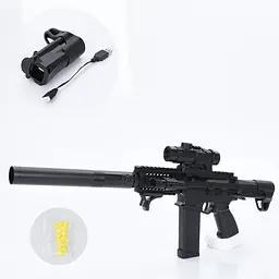 Автомат іграшковий 61 см акумуляторний лазер USB зарядка (2036-1)