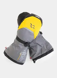 Рукавиці Rab Expedition 8000 Mitts S Сірий-Жовтий - мініатюра 2