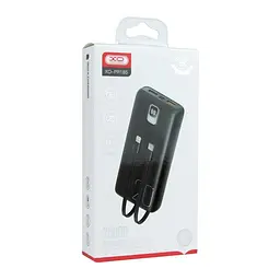 Портативний зовнішній акумулятор XO PR185 20000mAh PD20W+QC22.5W (Чорний) - мініатюра 3