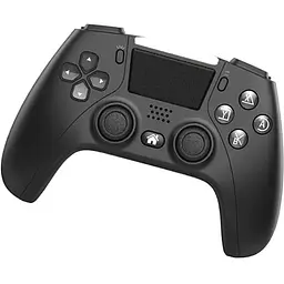 Геймпад бездротовий Data Frog PS-P02 для ПК та PS4 з додатковими задніми кнопками Чорний - мініатюра 4