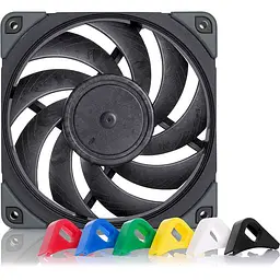 Вентилятор Noctua NF-A12x25 PWM CHROMAX. BLACK. SWAP (NF-A12x25 PWM CHROMAX. BLACK. SWAP) - мініатюра 1