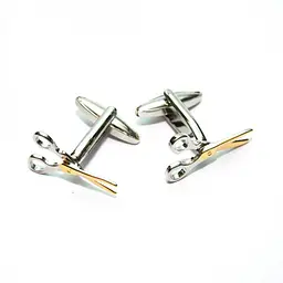 Запонки Ножиці Handmade acs0005770 - мініатюра 2