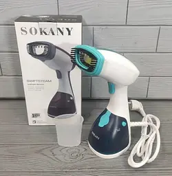 Ручний вертикальний відпарювач Sokany AJ-2205 1500W Синій (2104618656) - мініатюра 5