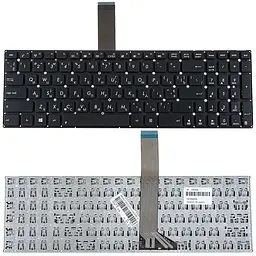 Клавіатура для ноутбука ASUS (A56 K56 S56 S505 S550 R505) ukr чорний без фрейма