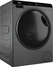Haier Пральна машина фронтальна, 5кг, 1200, A, 42.3см, дисплей, інвертор, люк чорний, Wi-Fi, висота 70см, сріблястий - мініатюра 6