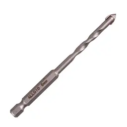 Свердло по склу та кераміці Alloid 5 мм хвостовик HEX 1/4" L=95 мм (GB-10005) - мініатюра 3