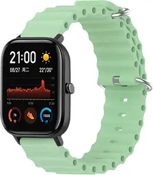 Універсальний ремінець для смарт-годинників Ocean Band 20mm Pistachio [84722] - мініатюра 3