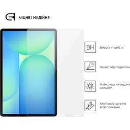 Захисне скло ArmorStandart Glass.CR для Samsung Tab S10 FE+ (SM-X620/X626) (ARM85349) [161983] - мініатюра 2
