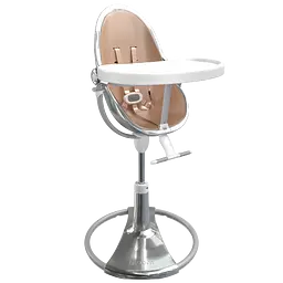 Стільчик для годування Bloom Fresco Silver/Rose gold (E10535-S\E10516-RGL) - мініатюра 2