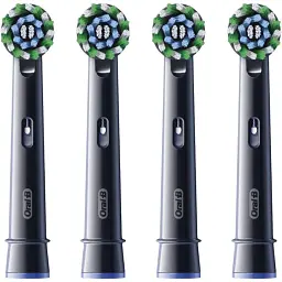 Насадки для електричної зубної щітки Oral-B Pro Cross Action чорні 4 шт. - мініатюра 2