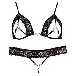 Комплект белья Abierta Fina BH Set Schmuck, черный S Orion 513222118071021 88934 - мініатюра 4