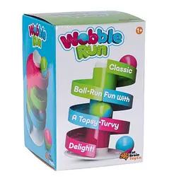 Розвиваюча іграшка Dimple Трек-балансир для кульок Fat Brain Toys Wobble Run F273ML - мініатюра 4