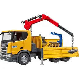 Іграшкова машинка Bruder Автомобіль Scania Super 560R з краном-маніпулятором та аксесуарами 1:16 (03551) - мініатюра 7