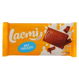 Упаковка шоколаду Roshen Lacmi молочний 90 г х 12 шт