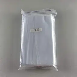 Пакети Zip-Lock прозорі 20x20 см, 100 шт, 50 мкм, поліетиленові пакети із застібкою - мініатюра 3