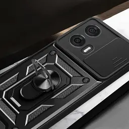 Панель BeCover Military для Motorola Edge 50 Fusion Black (712162) - мініатюра 6