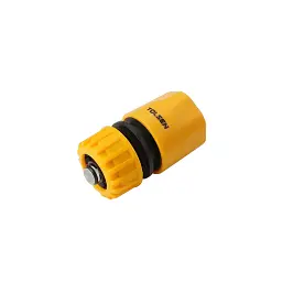 З'єднувальна муфта для шланга Tolsen 1/2" з аквастопом (57117)