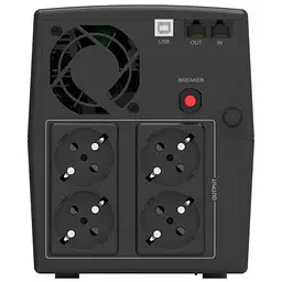 Пристрій безперебійного живлення PowerWalker VI 1500 STL (10121076) - мініатюра 3