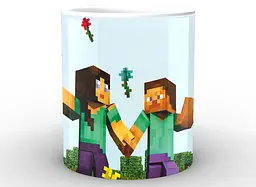 Кружка GeekLand Minecraft Майнкрафт постер МС.02.032 - мініатюра 2